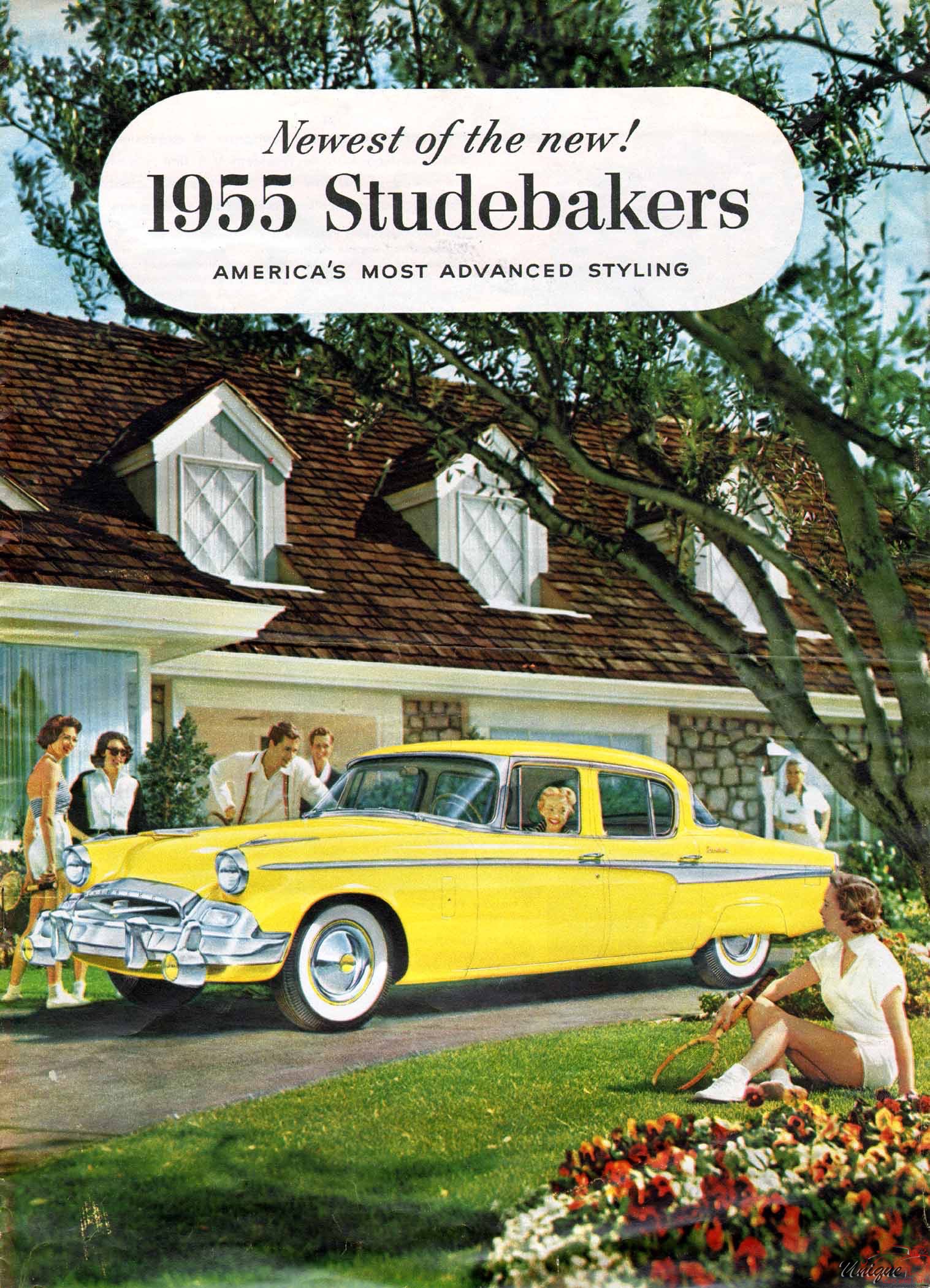 1955 Studebaker Brochure Page 2